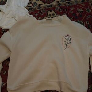 Taylor swift loving him was red Cream Sweatshirt